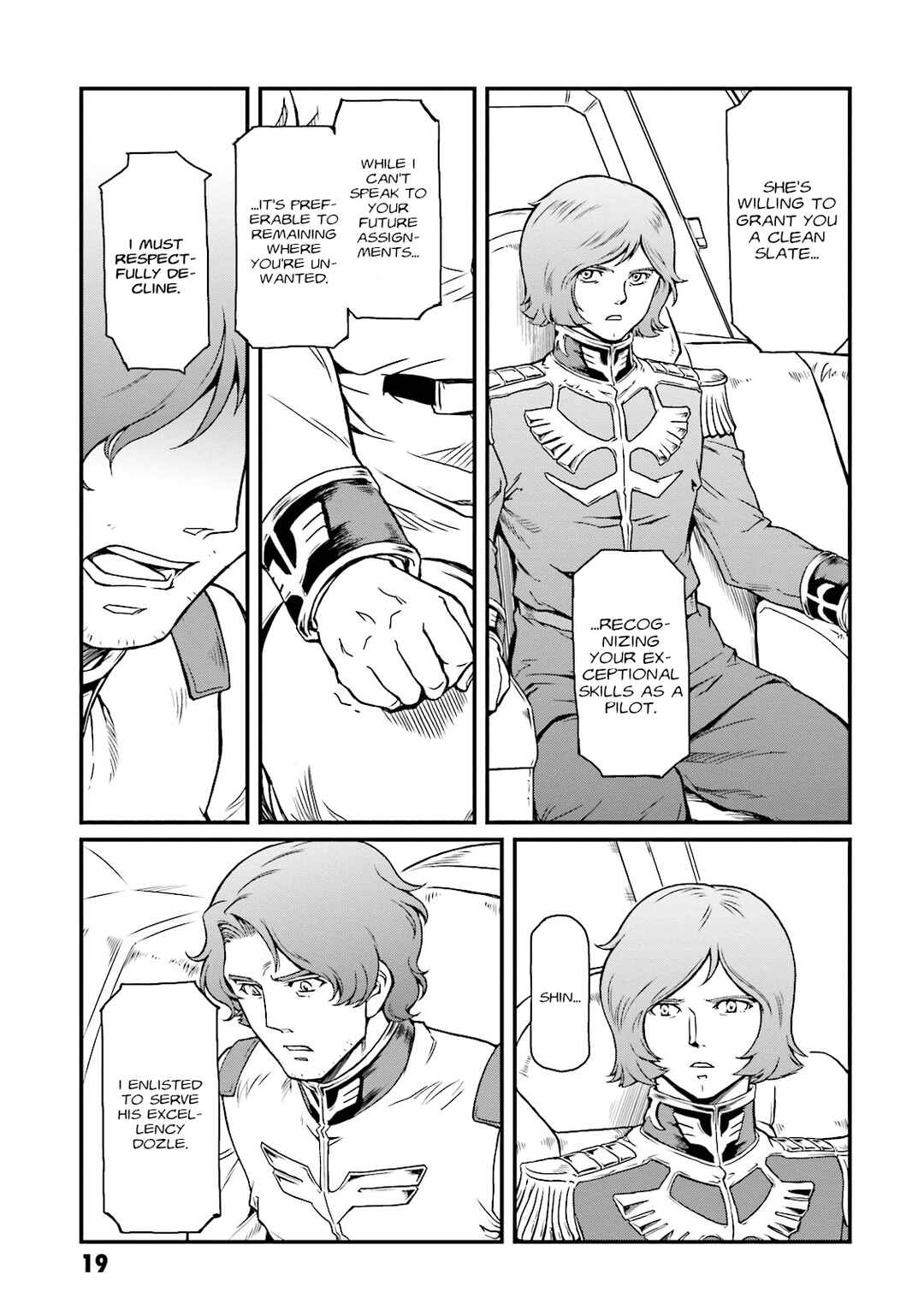 Page 18 Chapter 13 Mobile Suit Gundam MSV-R Legend of the Universal Century Heroes: The Fabulous Shin Matsunaga
