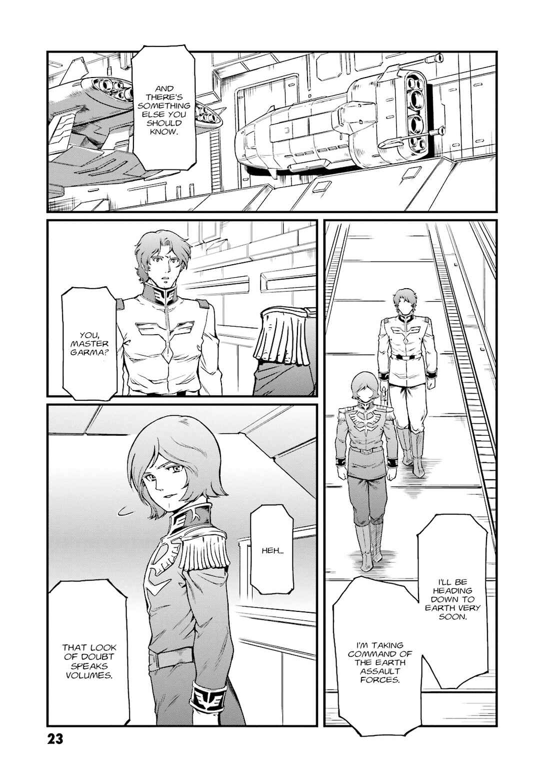 Page 22 Chapter 13 Mobile Suit Gundam MSV-R Legend of the Universal Century Heroes: The Fabulous Shin Matsunaga