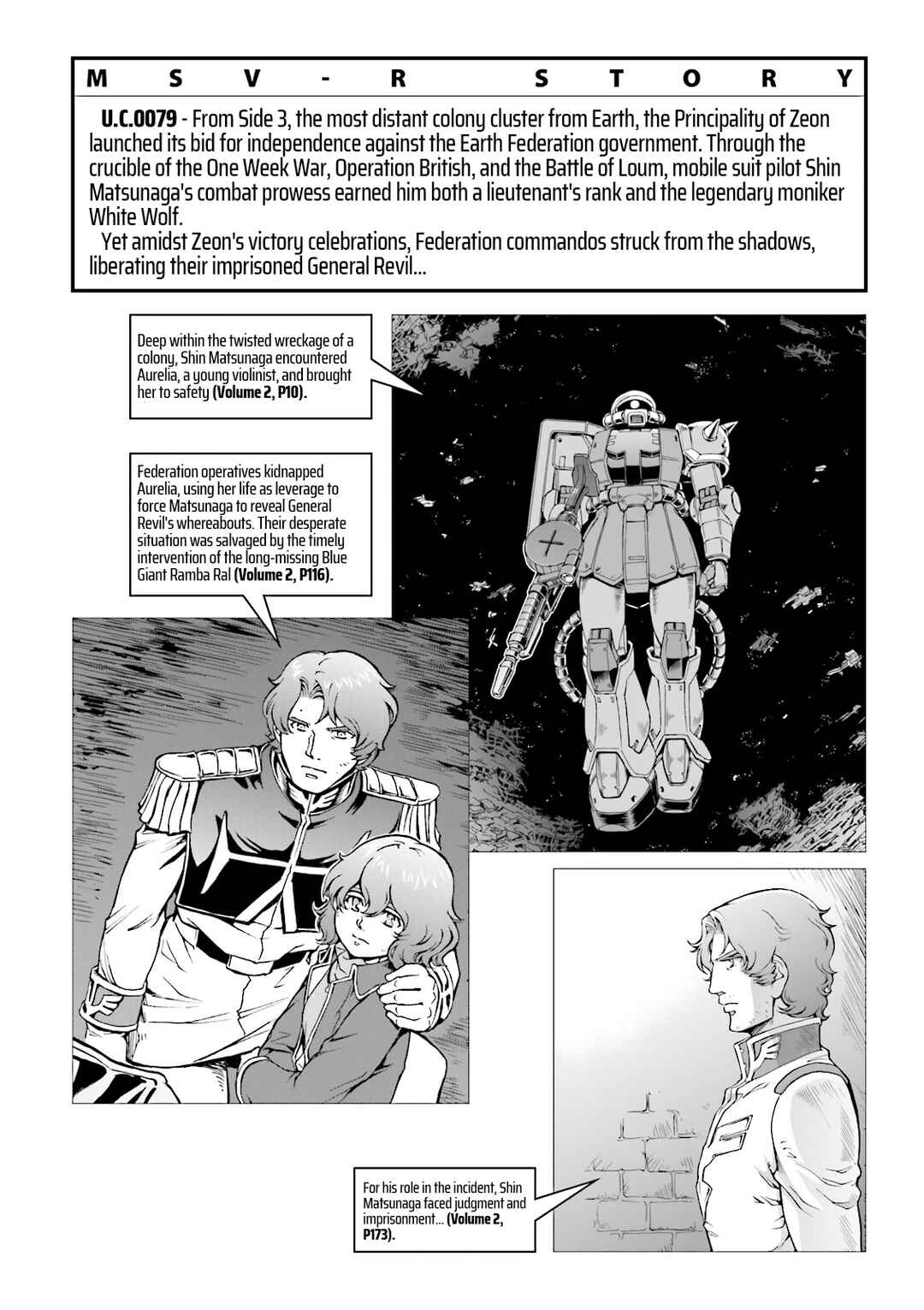 Page 6 Chapter 13 Mobile Suit Gundam MSV-R Legend of the Universal Century Heroes: The Fabulous Shin Matsunaga