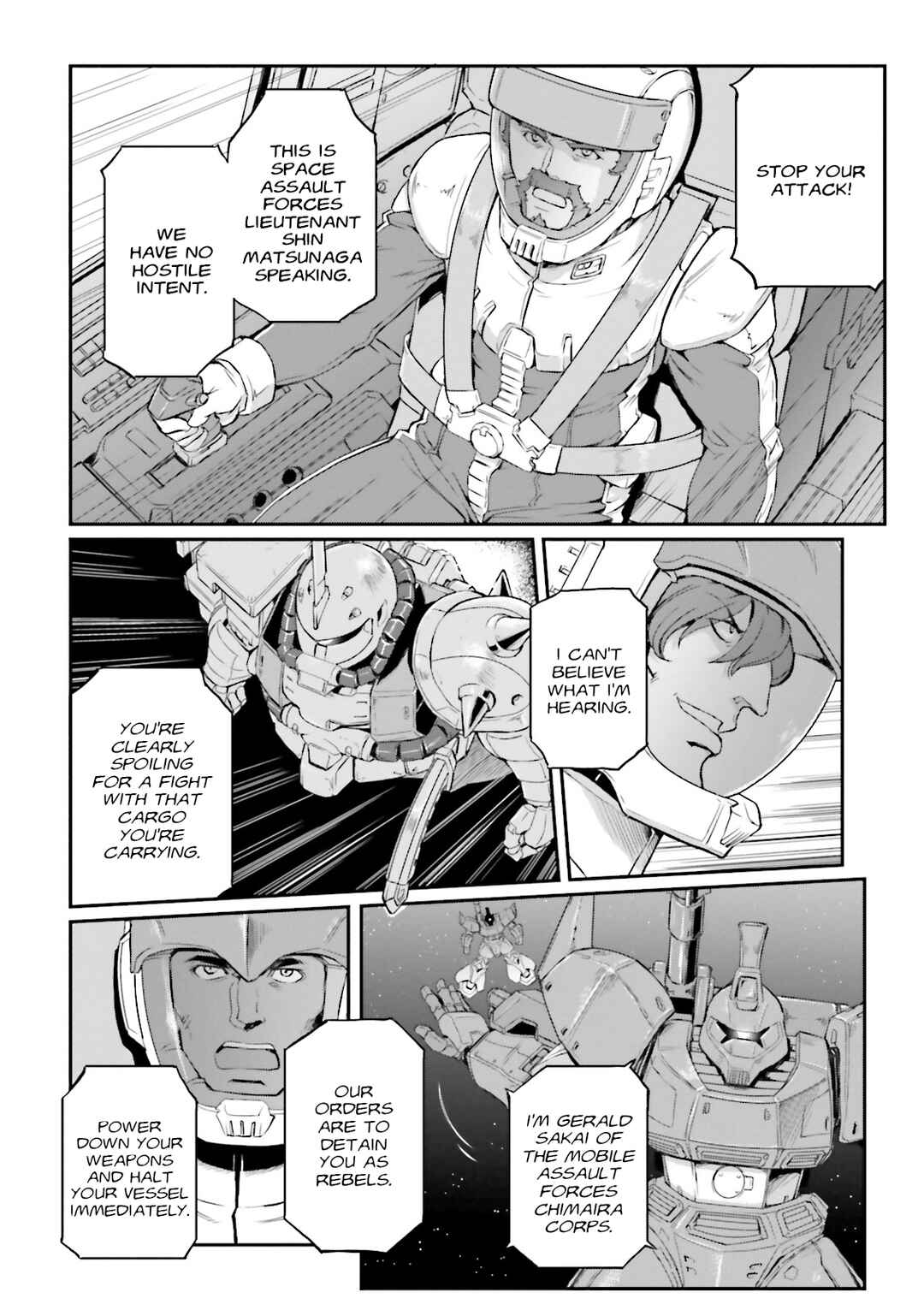 Page 3 Chapter 39 Mobile Suit Gundam MSV-R Legend of the Universal Century Heroes: The Fabulous Shin Matsunaga