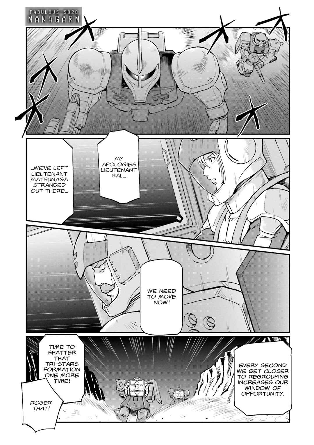 Page 1 Chapter 20 Mobile Suit Gundam MSV-R Legend of the Universal Century Heroes: The Fabulous Shin Matsunaga