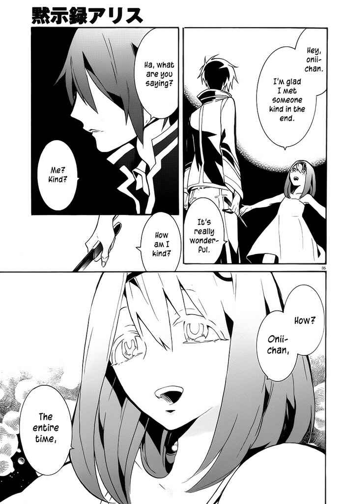 Page 36 Chapter 7 Mokushiroku Alice