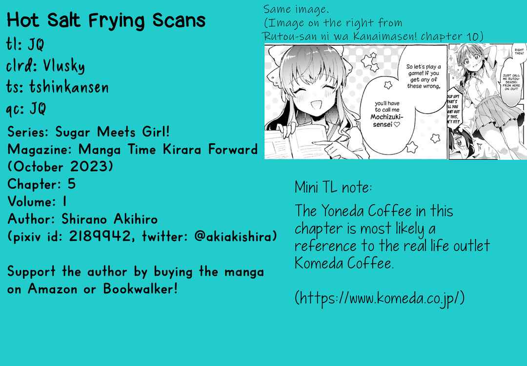 Page 20 Chapter 5 Sugar Meets Girl!