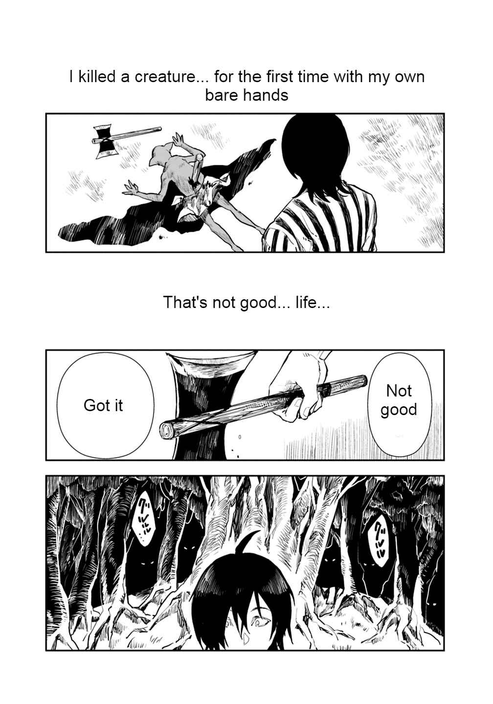 Page 14 Chapter 1 Isekai ni Kita Boku wa Kiyoubinbode Subayasa Tayorina Tabi wo Suru