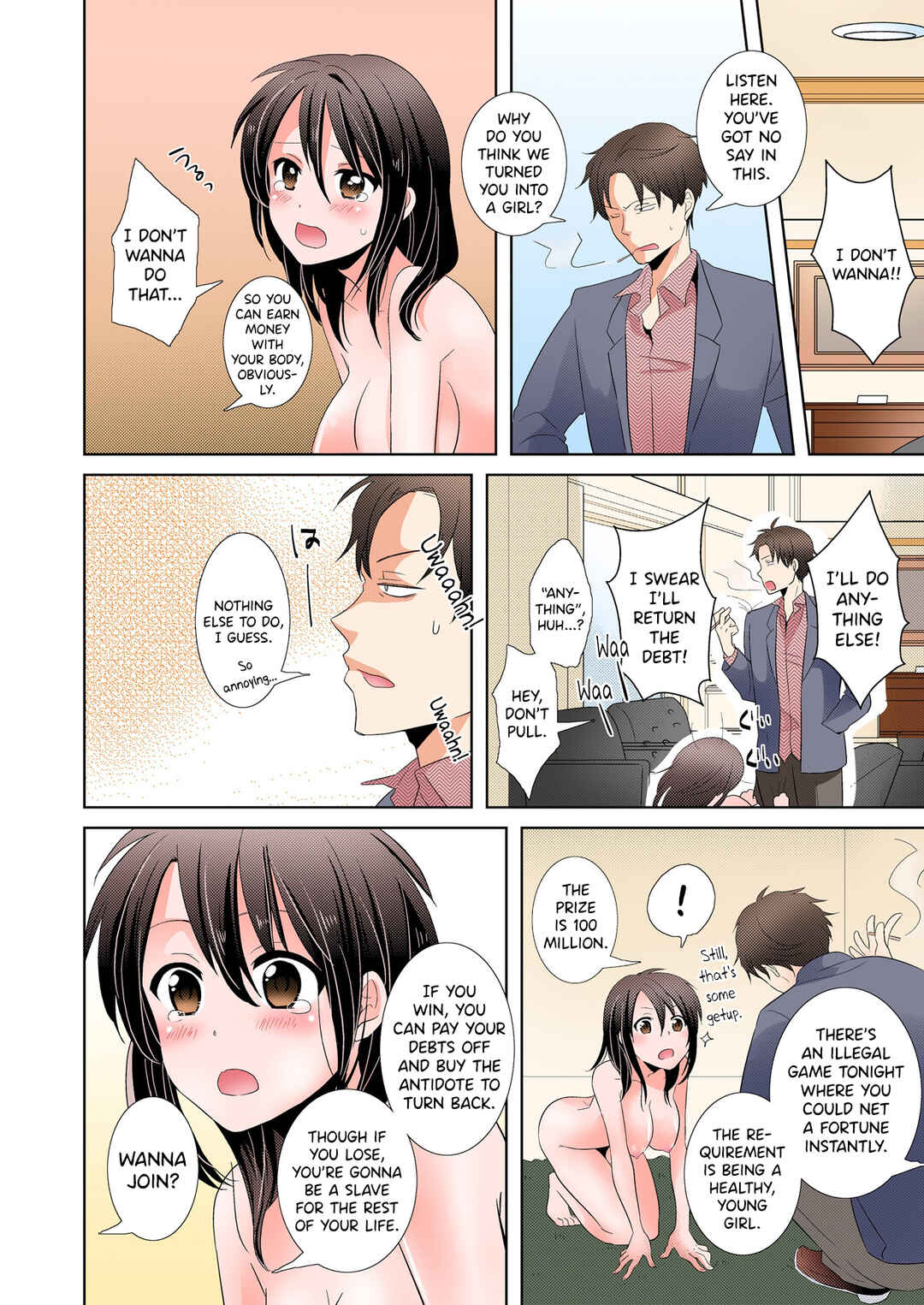 Page 10 Chapter 1 AV Nai GAME Zettai ni ￮￮ Shite wa Ikemasen!