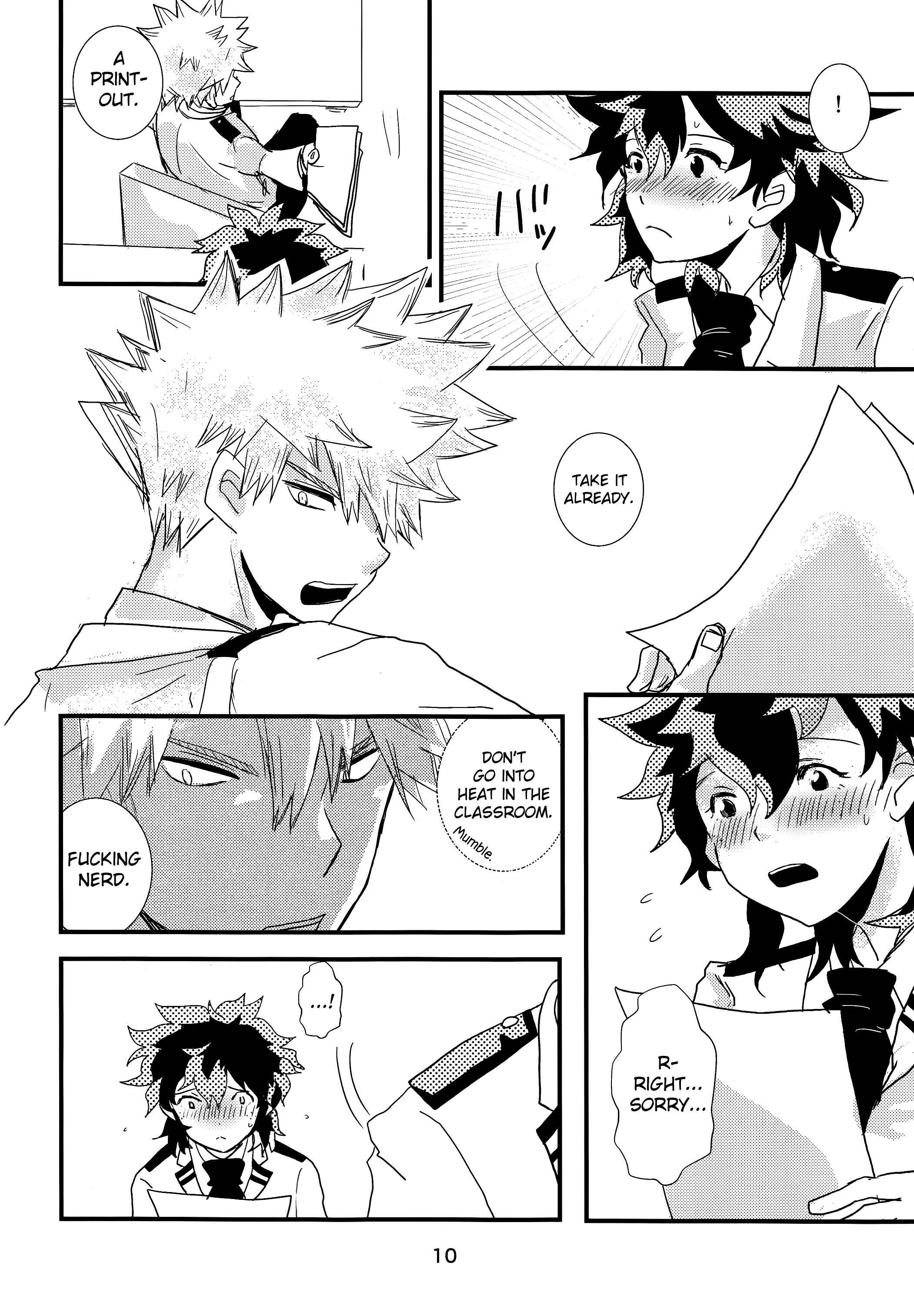 Page 10 Chapter Unknown_be69 Boku no Hero Academia - Ai yori Hayaku (Doujinshi)