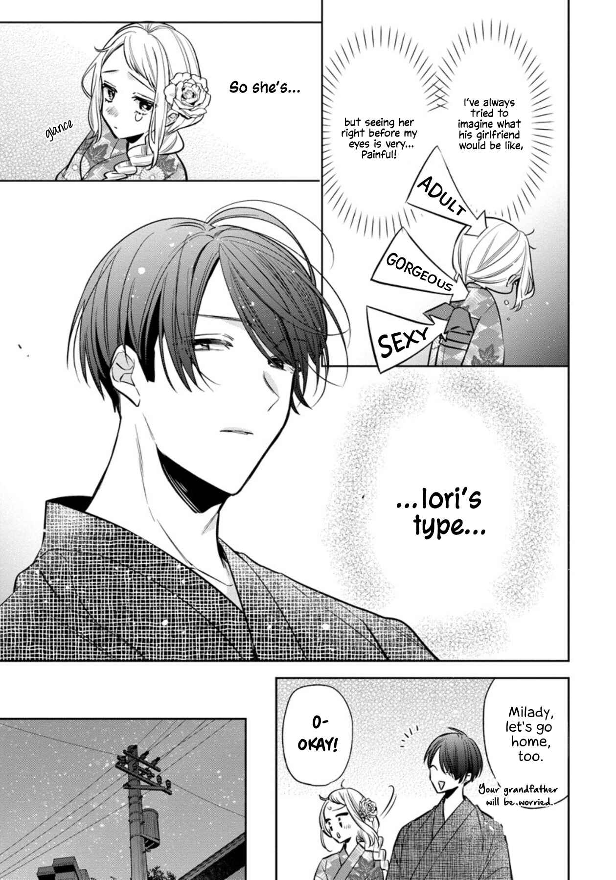 Page 9 Chapter 5 Dekiai Yakuza ni wa Amayakasarenai!
