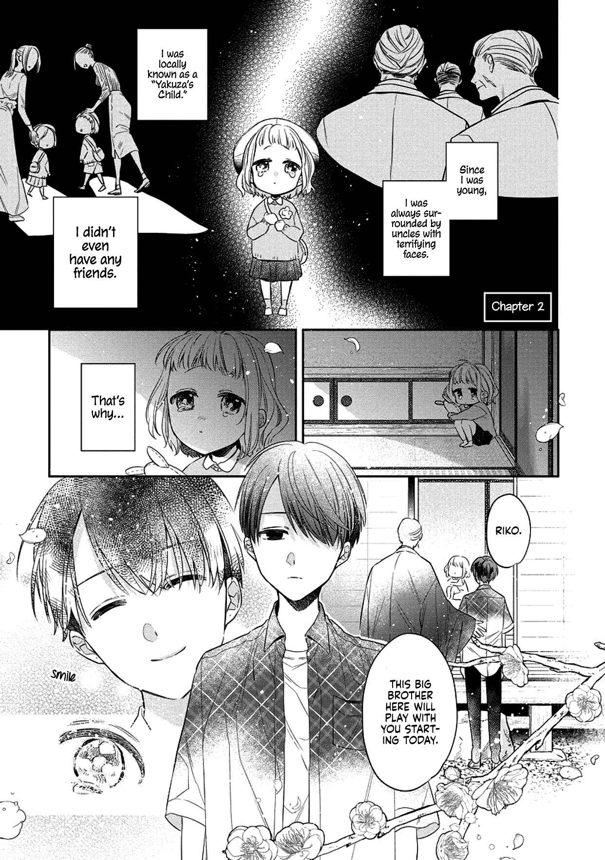 Page 1 Chapter 2 Dekiai Yakuza ni wa Amayakasarenai!
