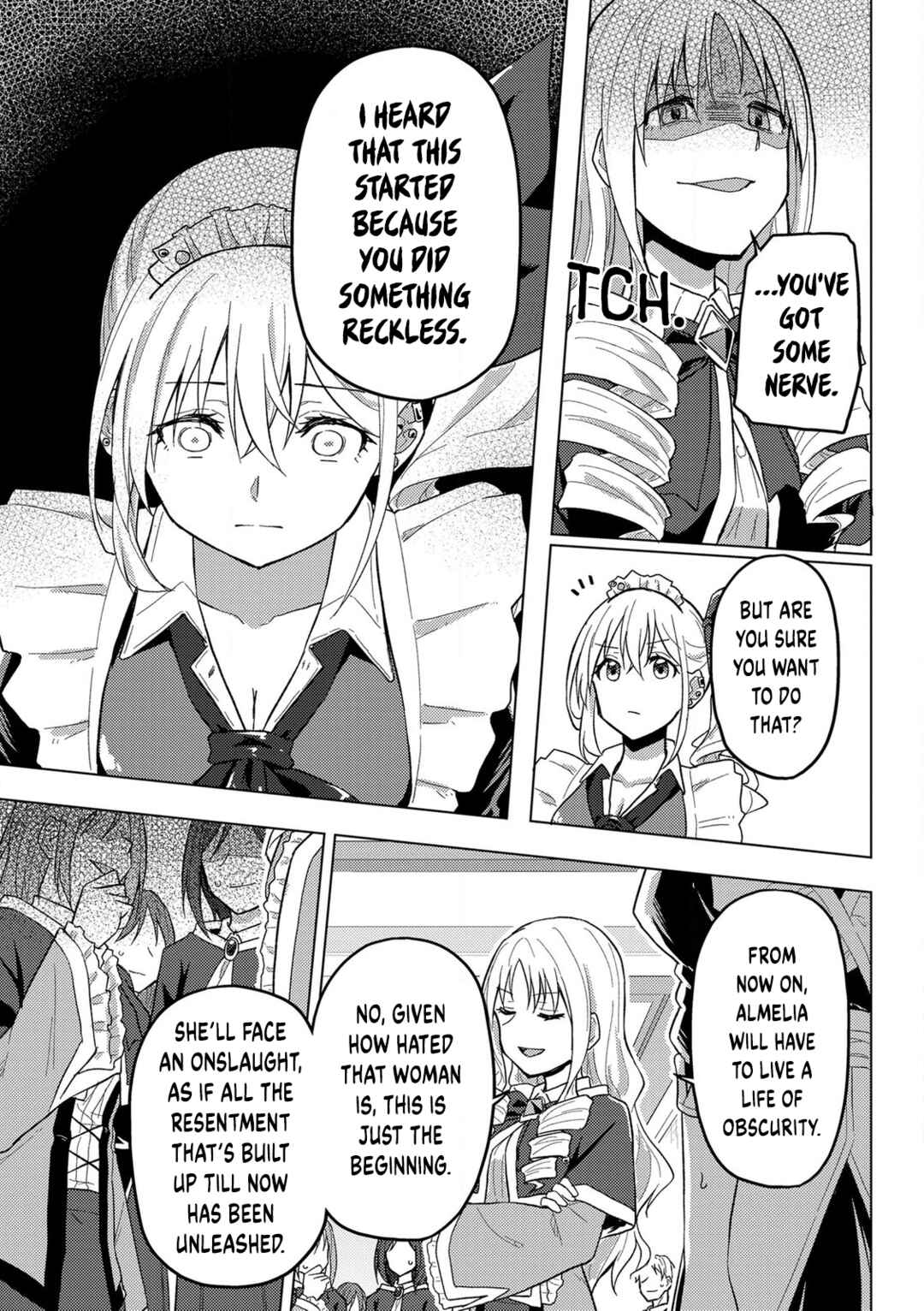 Page 19 Chapter 11 Gyaru Maid to Akuyaku Reijou ~Ojou-sama no Happy End shika Katan!~