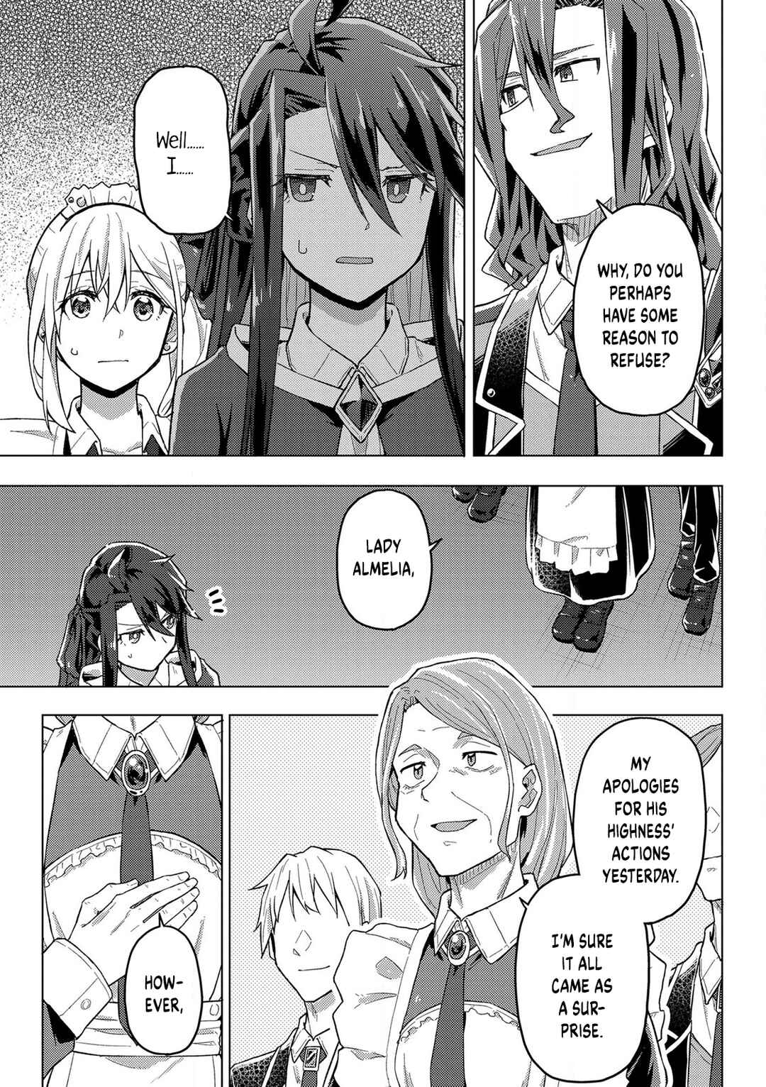 Page 9 Chapter 14 Gyaru Maid to Akuyaku Reijou ~Ojou-sama no Happy End shika Katan!~