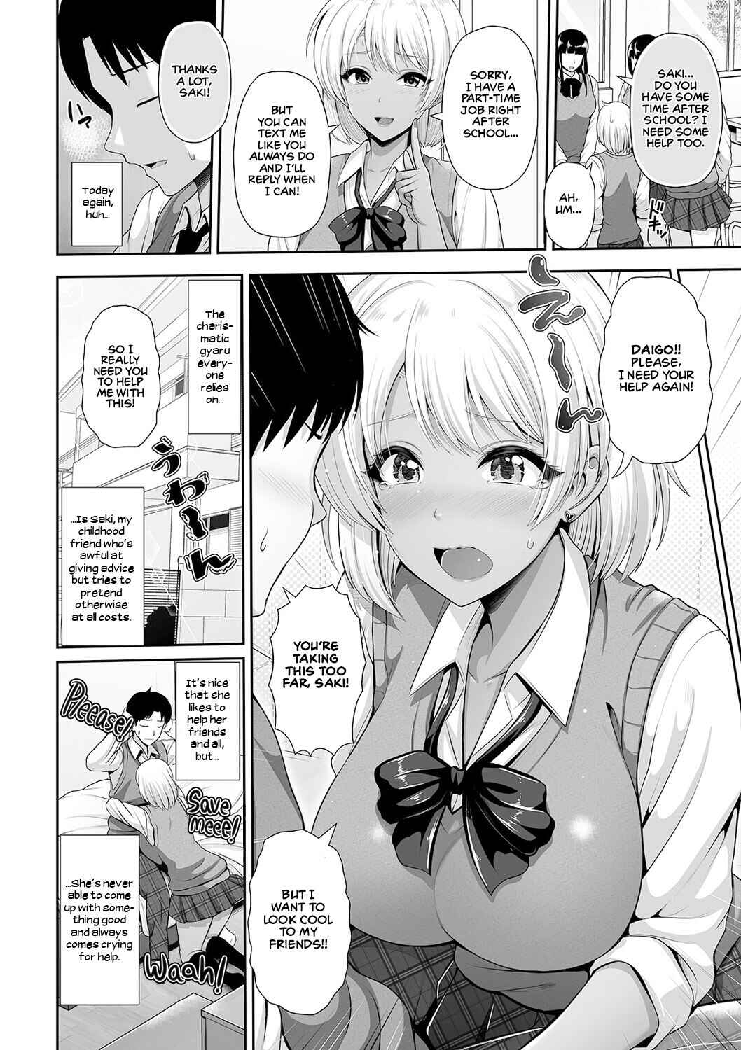Page 2 Chapter 11 Kuro Gal-chan wa Kimi dake wo Miteru
