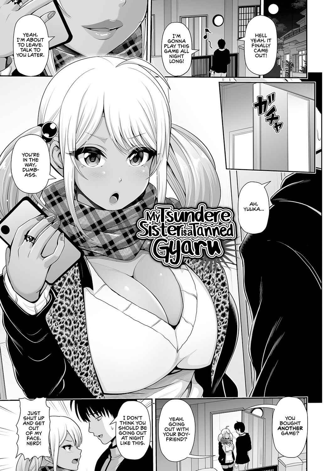 Page 1 Chapter 7 Kuro Gal-chan wa Kimi dake wo Miteru
