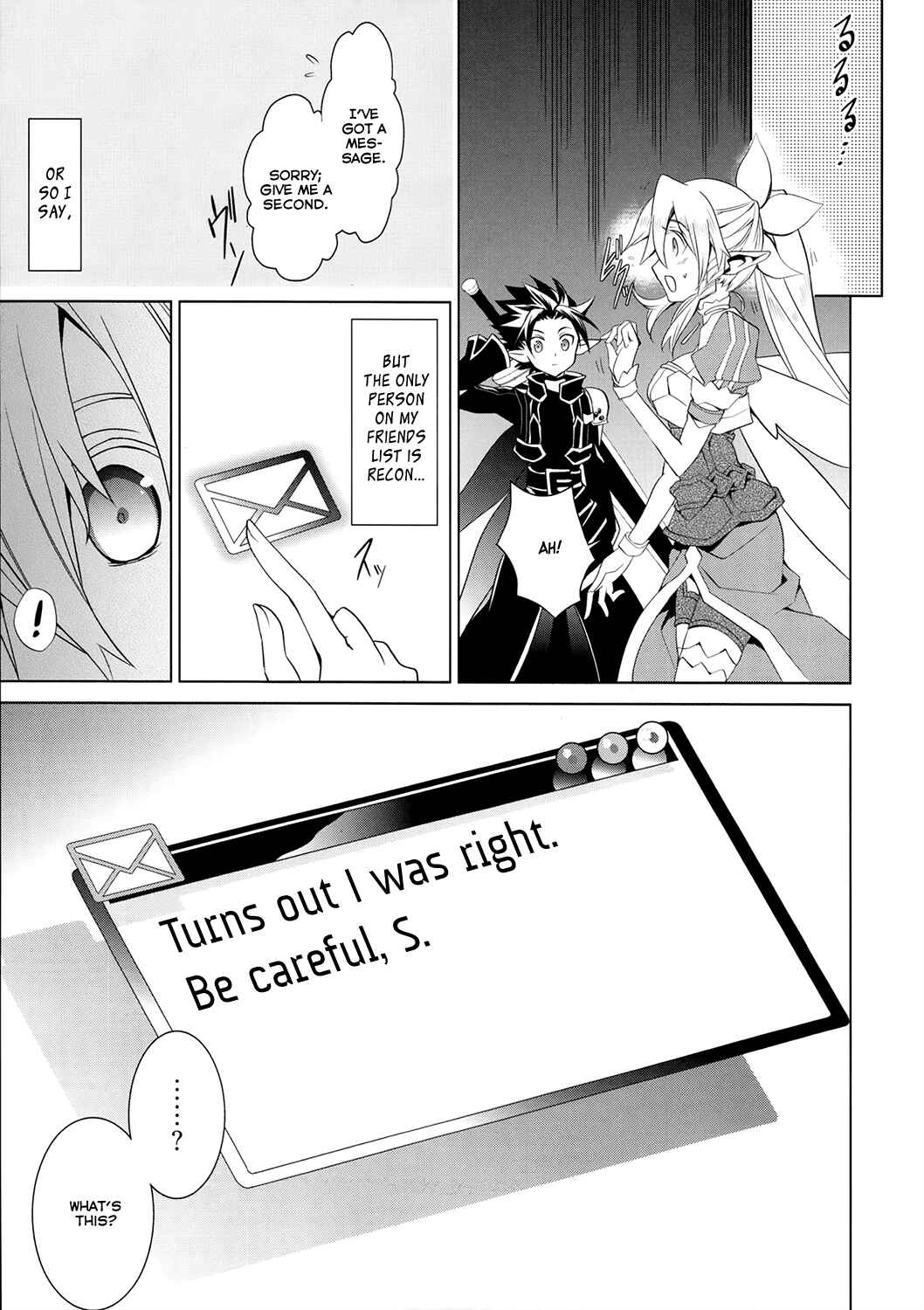 Page 39 Chapter 4 Sword Art Online: Fairy Dance
