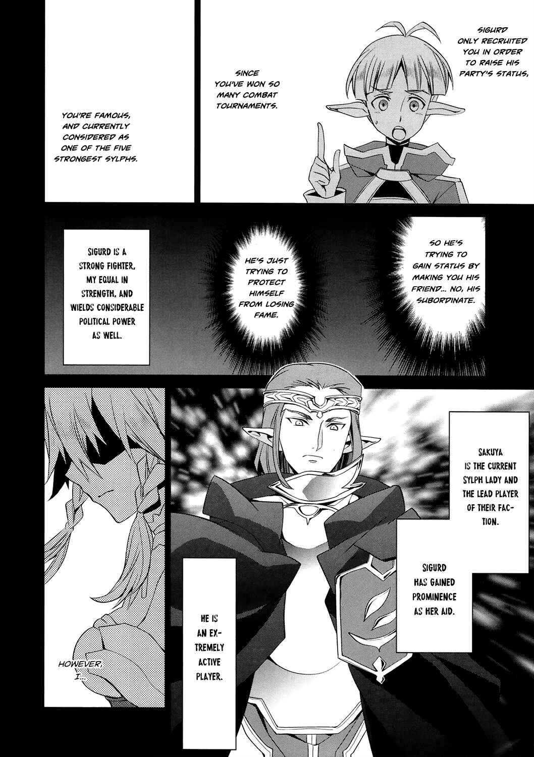 Page 14 Chapter 3 Sword Art Online: Fairy Dance