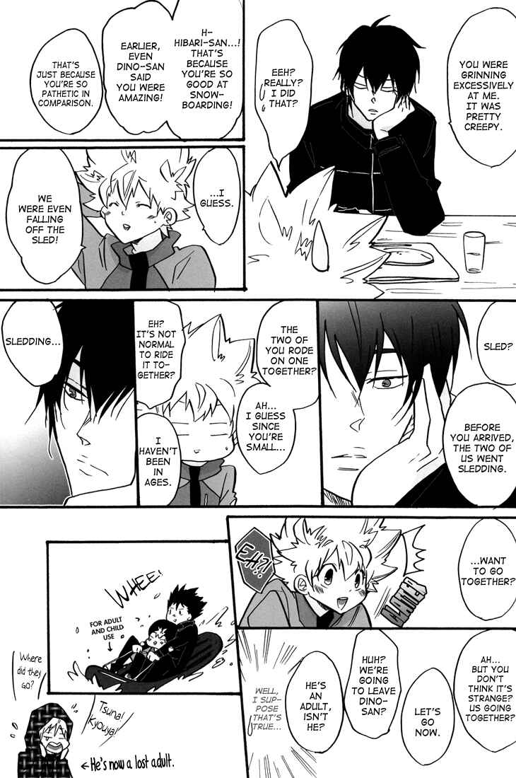 Page 23 Chapter Unknown_384b Katekyo Hitman Reborn! - Snow Lovers (Doujinshi)