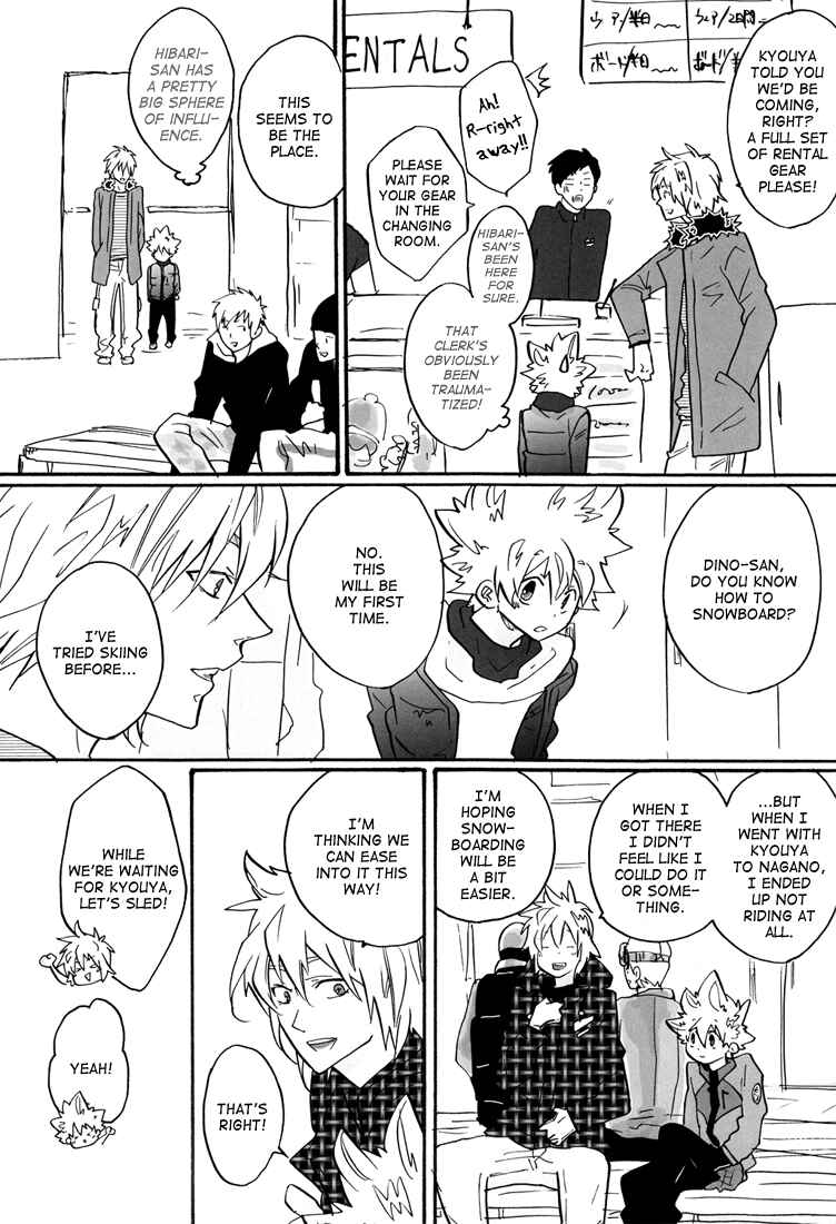Page 9 Chapter Unknown_384b Katekyo Hitman Reborn! - Snow Lovers (Doujinshi)