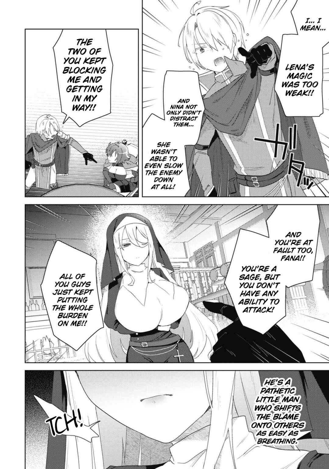 Page 10 Chapter 5 Bakunyuu-tachi ni Tsuihou Saretaga Modore to Iwaretemo, mou oso... Modorimashiyuu!