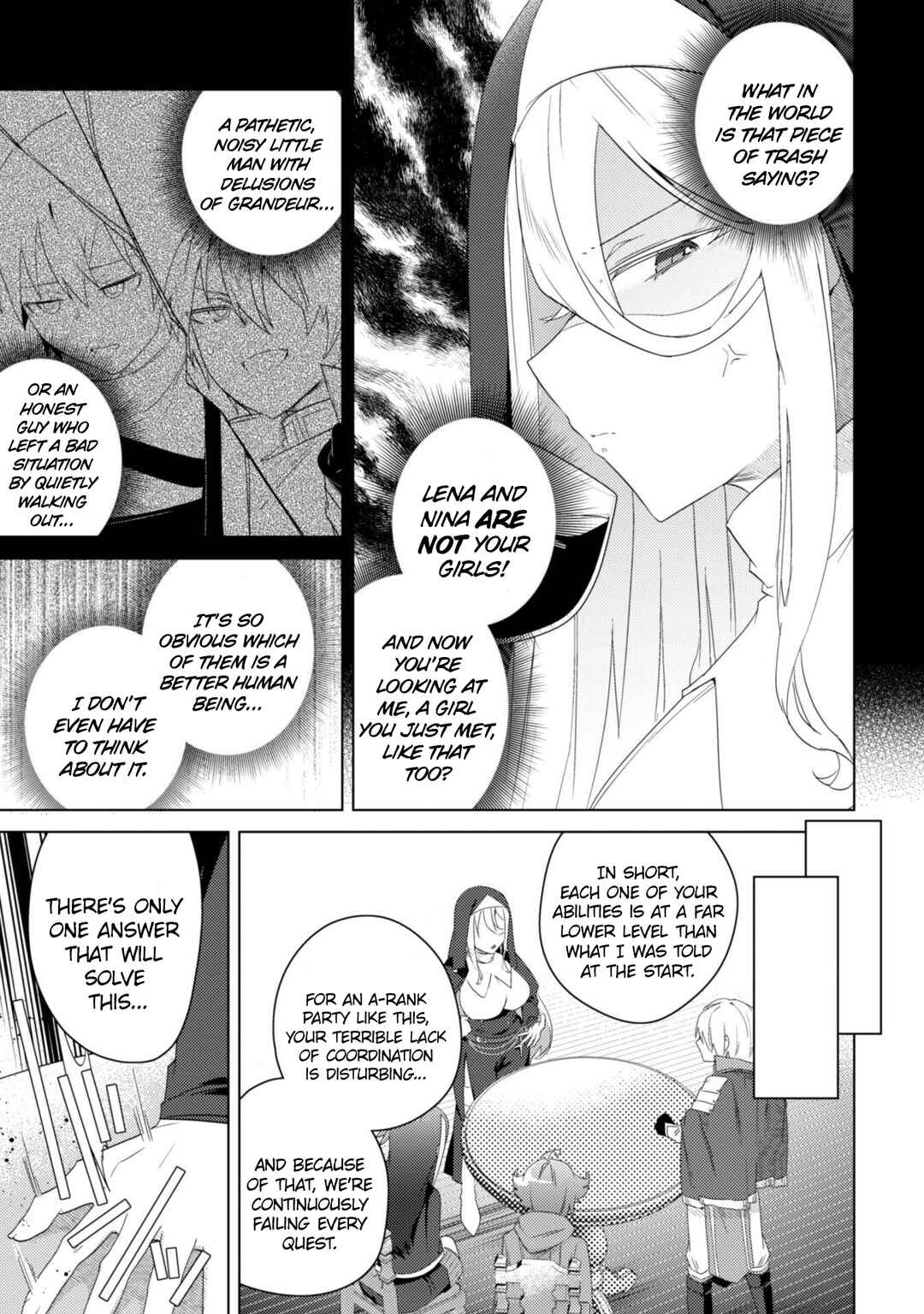 Page 13 Chapter 5 Bakunyuu-tachi ni Tsuihou Saretaga Modore to Iwaretemo, mou oso... Modorimashiyuu!