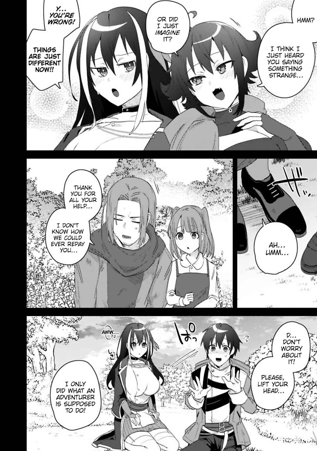 Page 20 Chapter 2.2 Bakunyuu-tachi ni Tsuihou Saretaga Modore to Iwaretemo, mou oso... Modorimashiyuu!