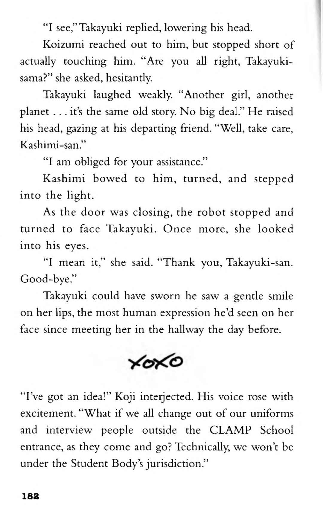 Page 72 Chapter 3 CLAMP School Paranormal Investigators [Light Novel]