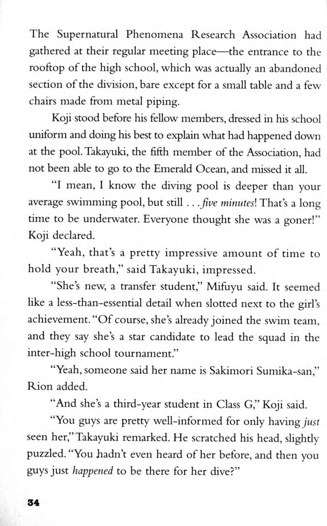 Page 16 Chapter 2 CLAMP School Paranormal Investigators [Light Novel]