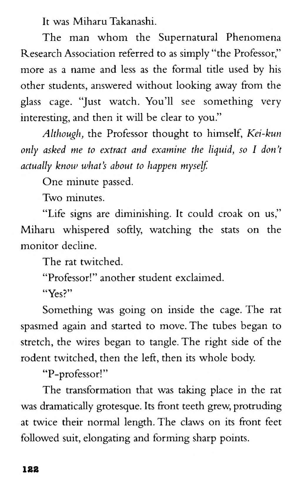 Page 104 Chapter 2 CLAMP School Paranormal Investigators [Light Novel]