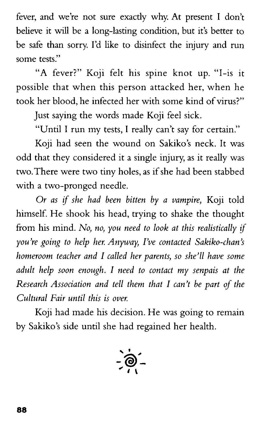 Page 70 Chapter 2 CLAMP School Paranormal Investigators [Light Novel]