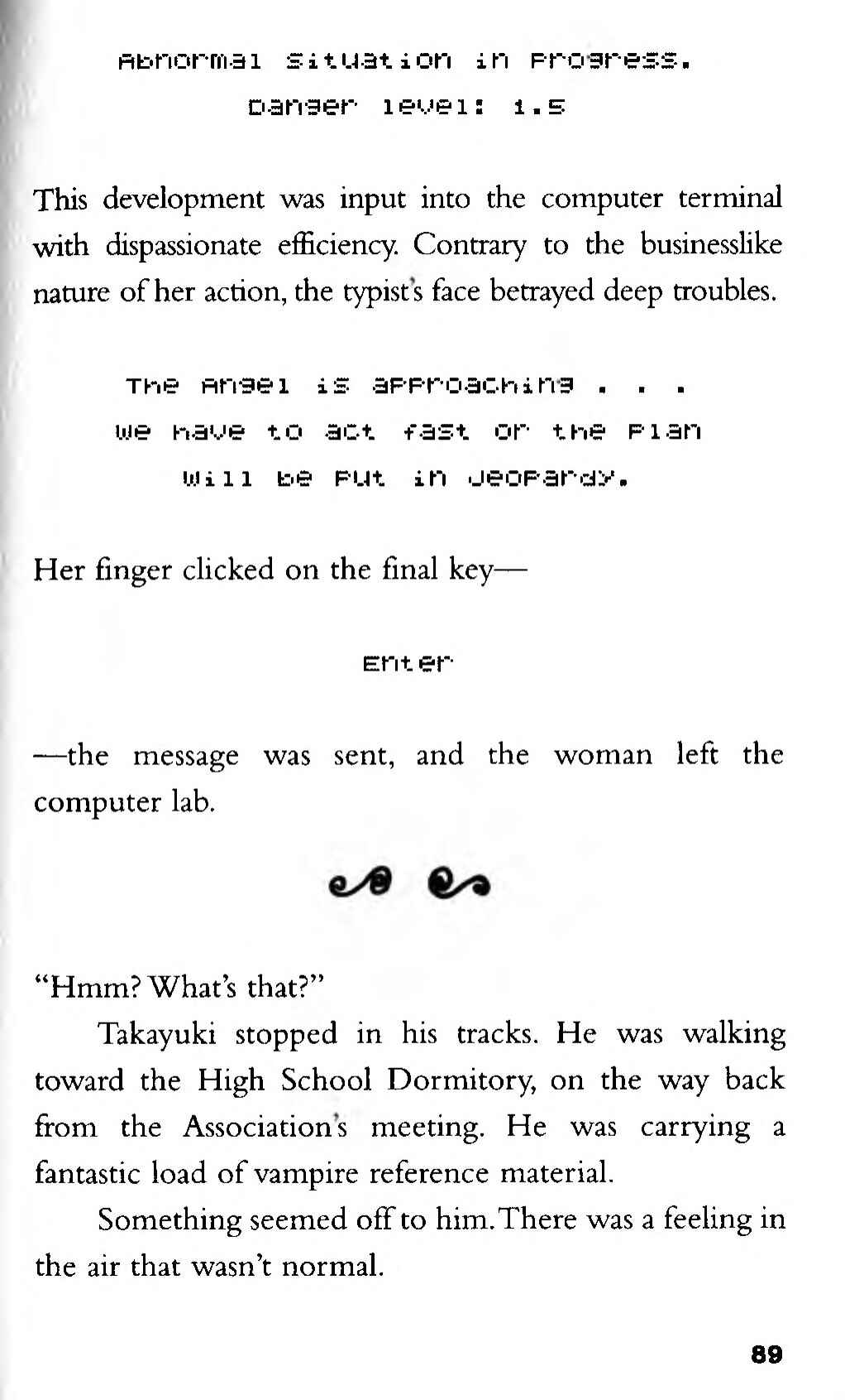 Page 71 Chapter 2 CLAMP School Paranormal Investigators [Light Novel]