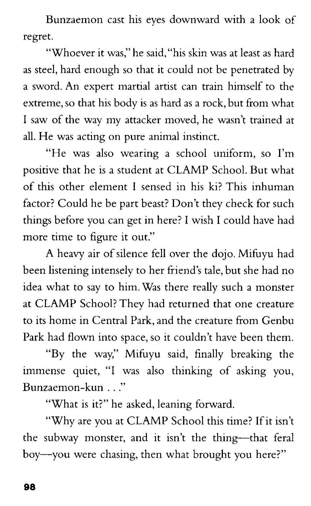 Page 80 Chapter 2 CLAMP School Paranormal Investigators [Light Novel]