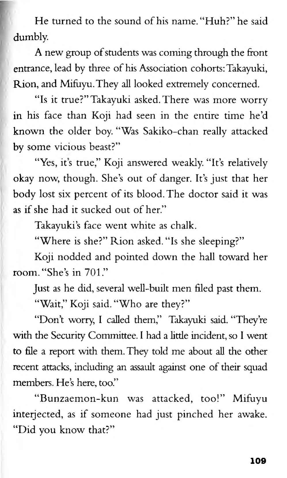 Page 91 Chapter 2 CLAMP School Paranormal Investigators [Light Novel]