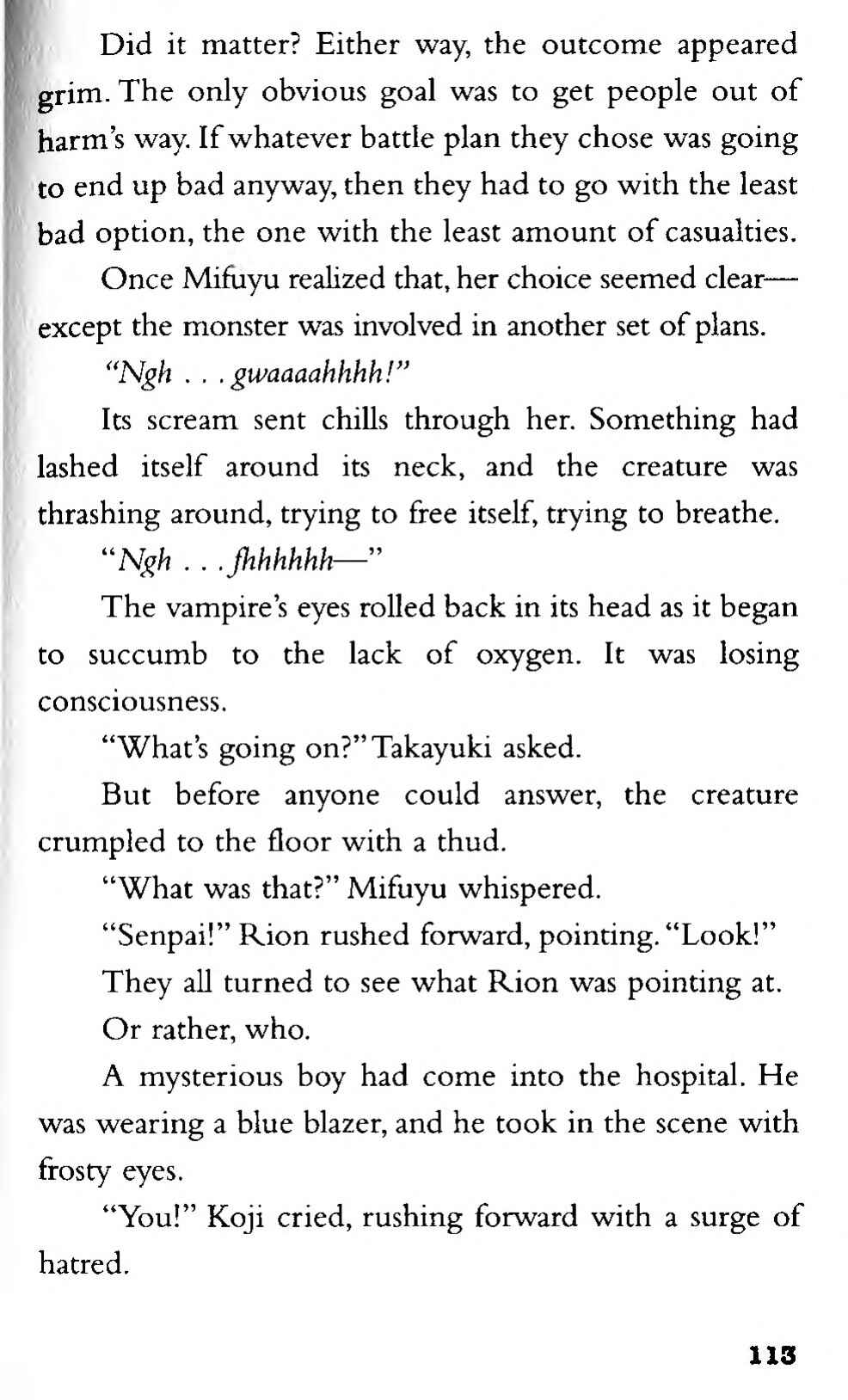Page 95 Chapter 2 CLAMP School Paranormal Investigators [Light Novel]