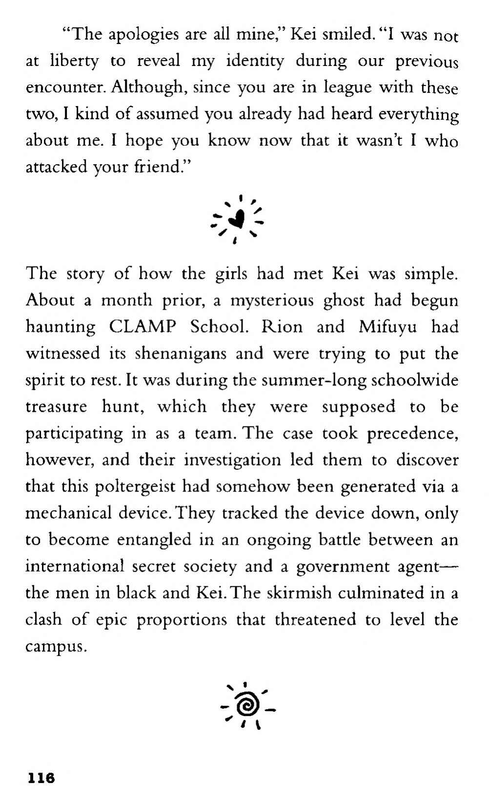 Page 98 Chapter 2 CLAMP School Paranormal Investigators [Light Novel]