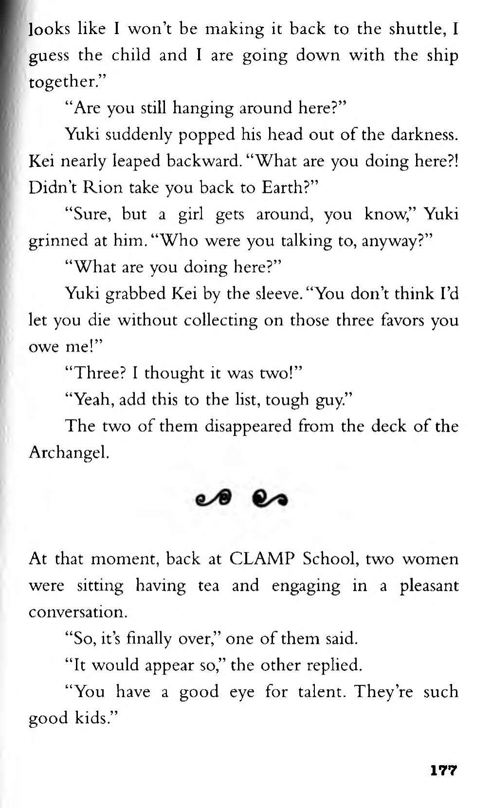 Page 33 Chapter 3 CLAMP School Paranormal Investigators [Light Novel]
