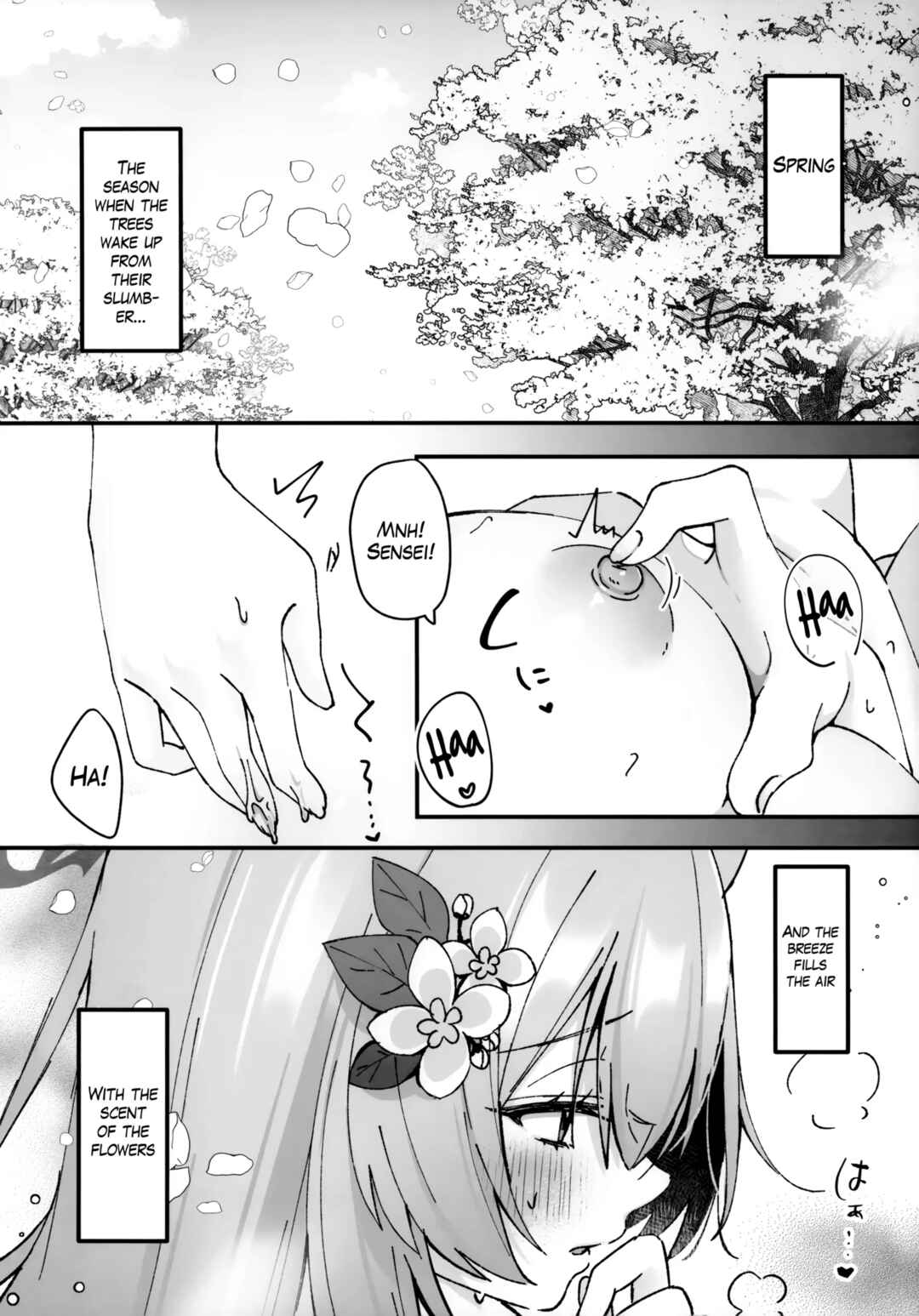 Page 3 Chapter Unknown_038c Blue Archive - Hodokeru Kisetsu (Blue Archive)
