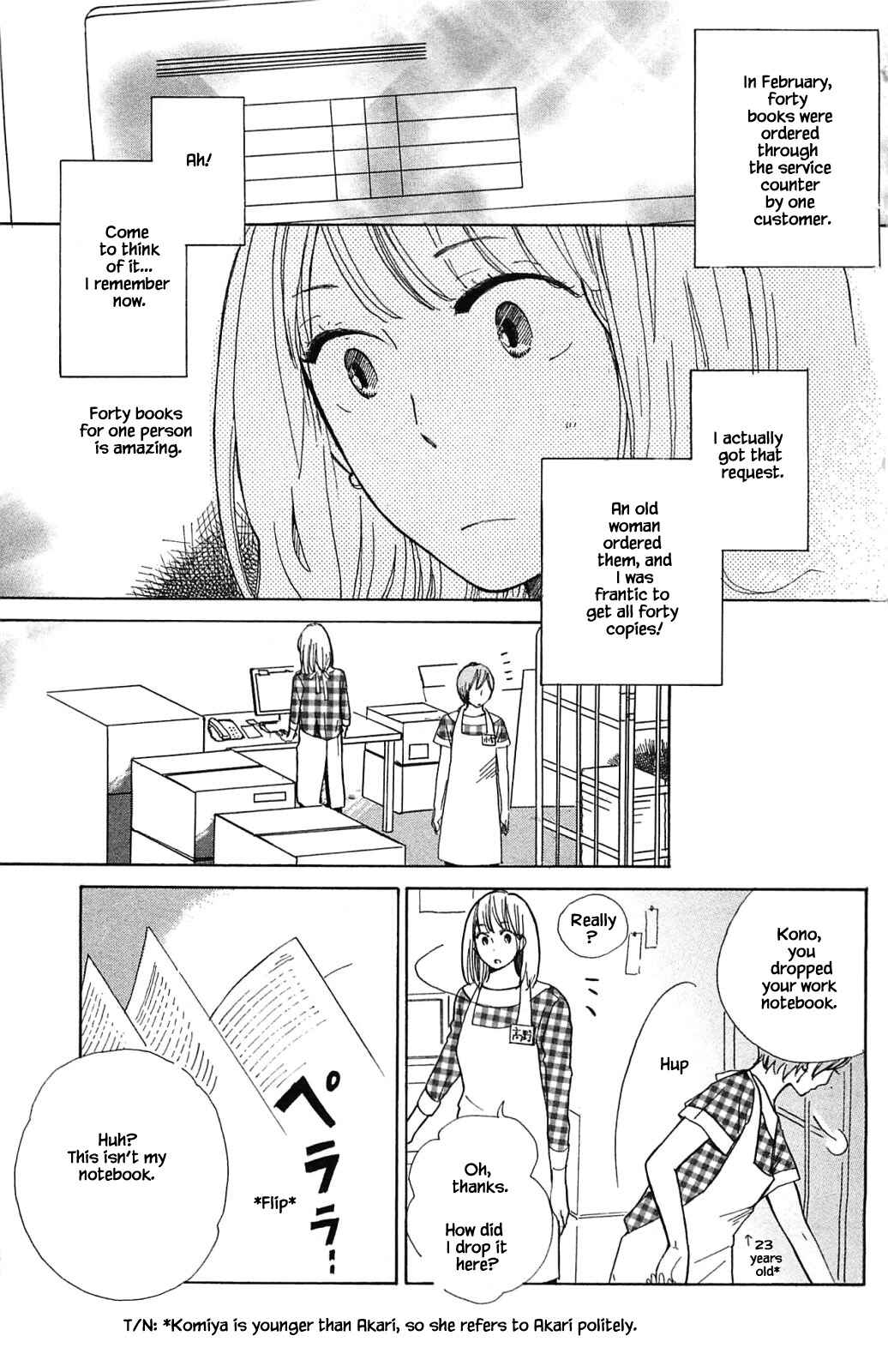 Page 12 Chapter 18.2 Akari of the Forest Bookshop