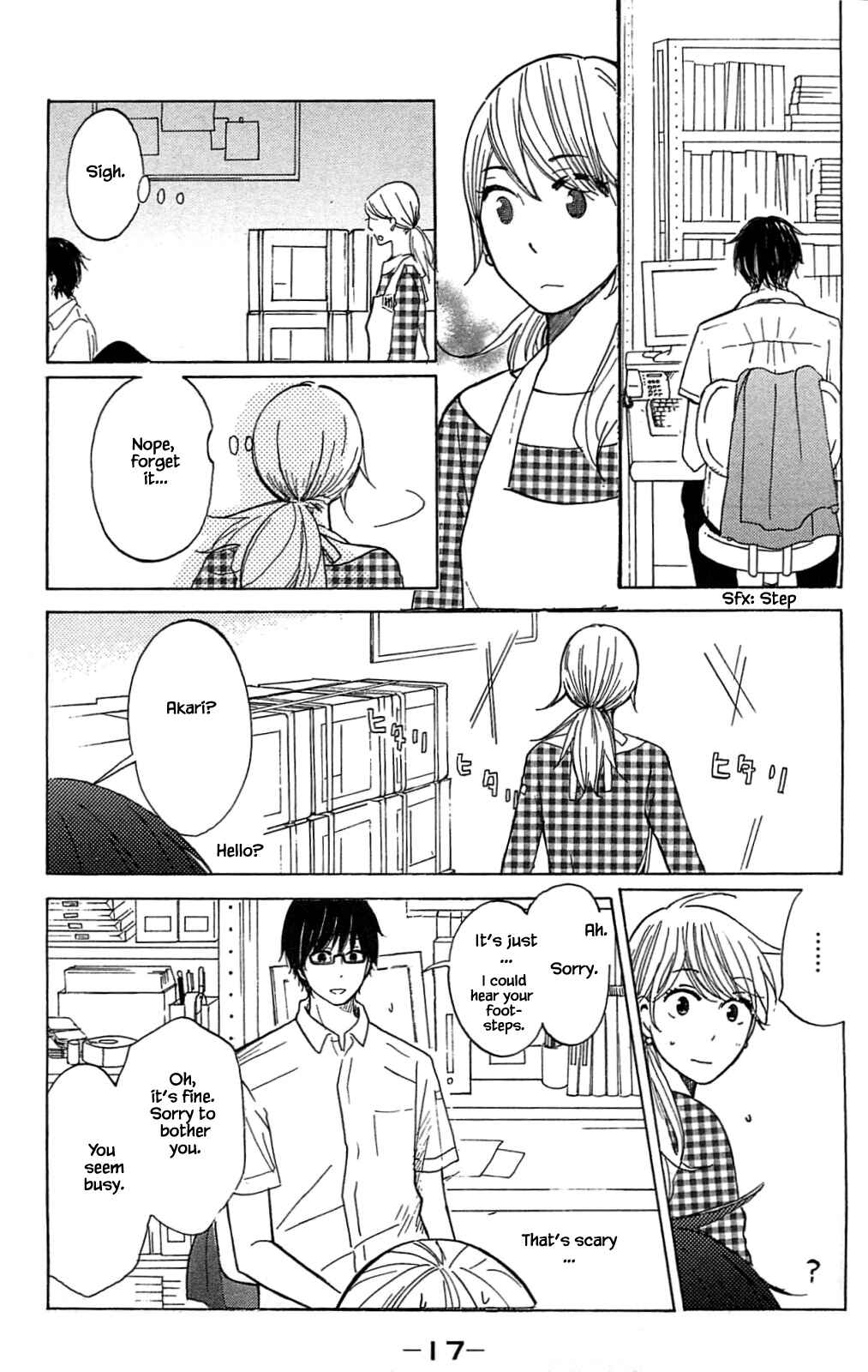 Page 17 Chapter 15.1 Akari of the Forest Bookshop