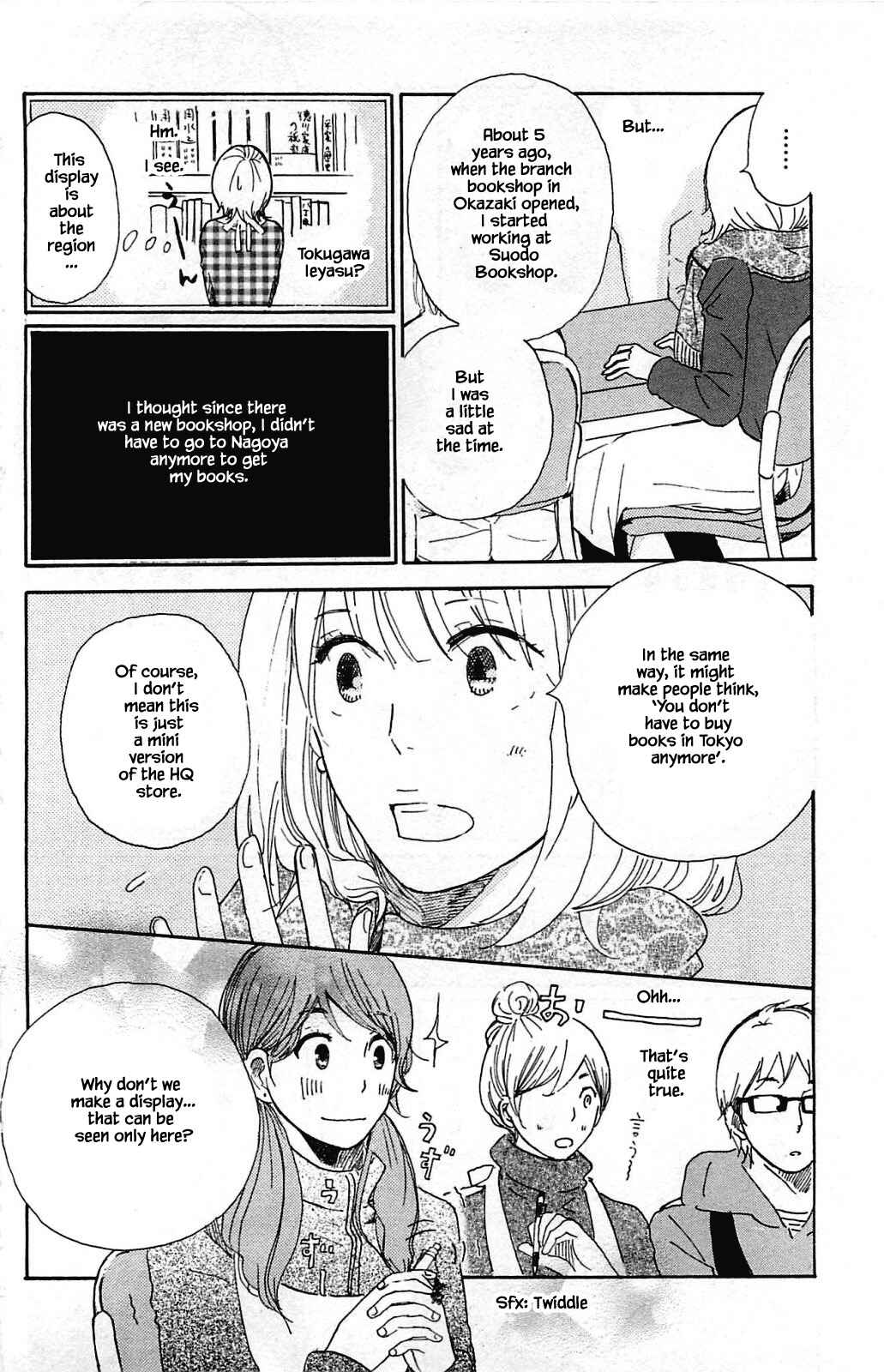 Page 1 Chapter 10.2 Akari of the Forest Bookshop