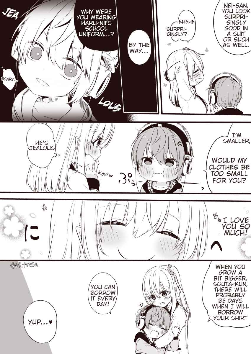 Page 4 Chapter 93 Nei to Souta no Petite Manga