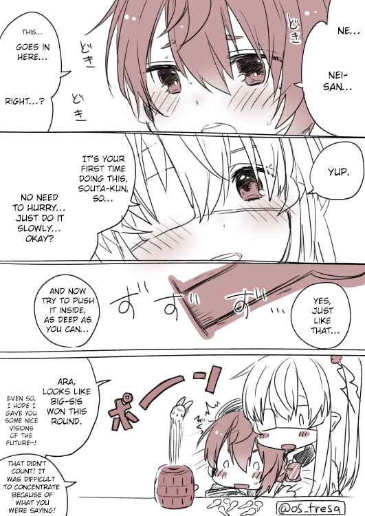 Page 1 Chapter 32 Nei to Souta no Petite Manga