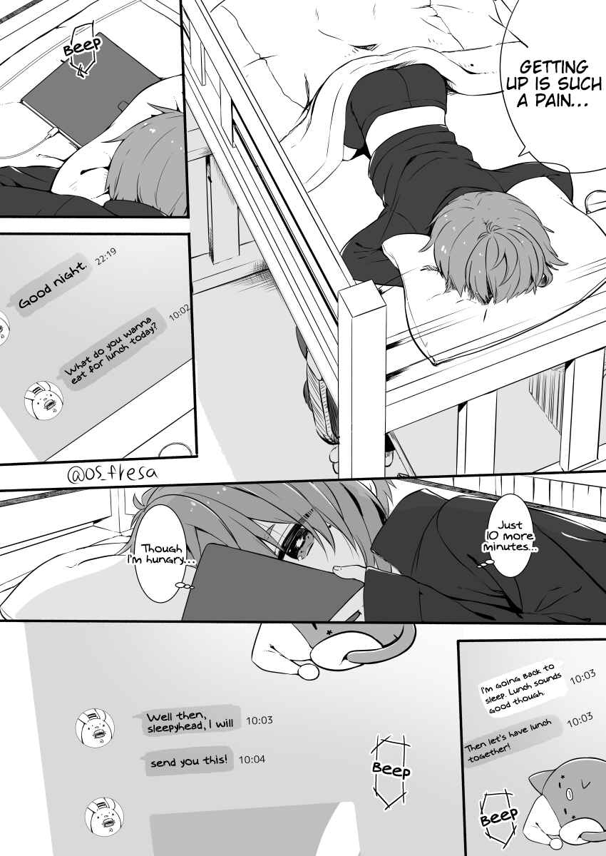Page 1 Chapter 90 Nei to Souta no Petite Manga