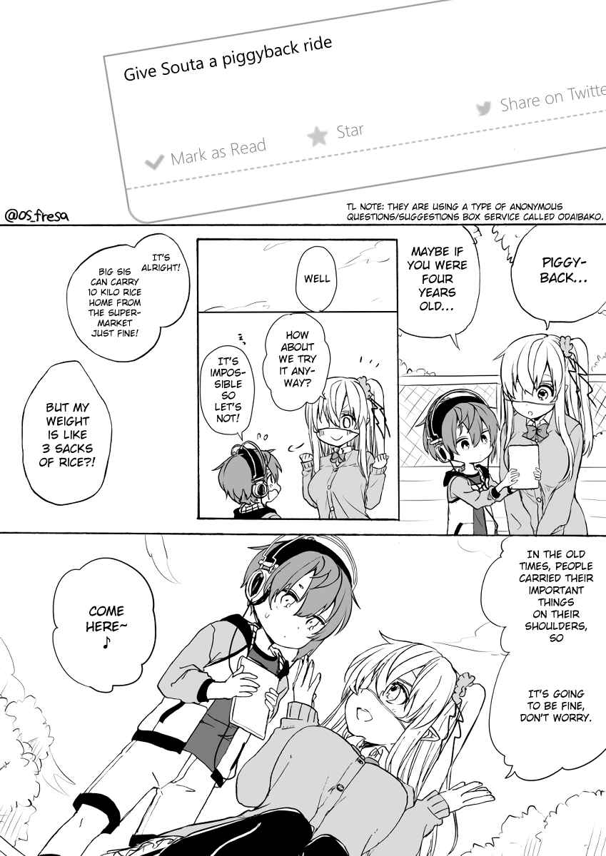Page 1 Chapter 64 Nei to Souta no Petite Manga