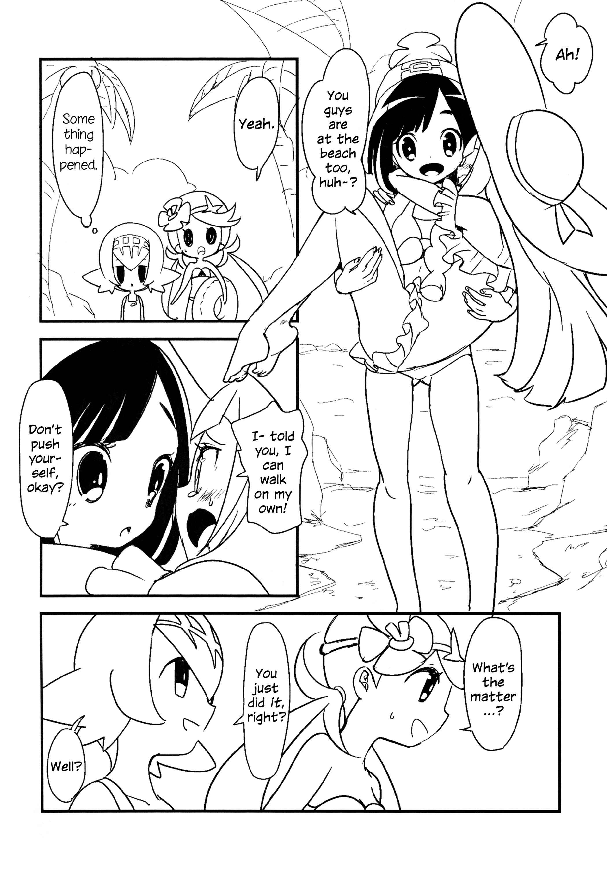 Page 2 Chapter Unknown_b41c Pokémon Sun and Moon - C92 Bonus Swimsuit Book (Doujinshi)