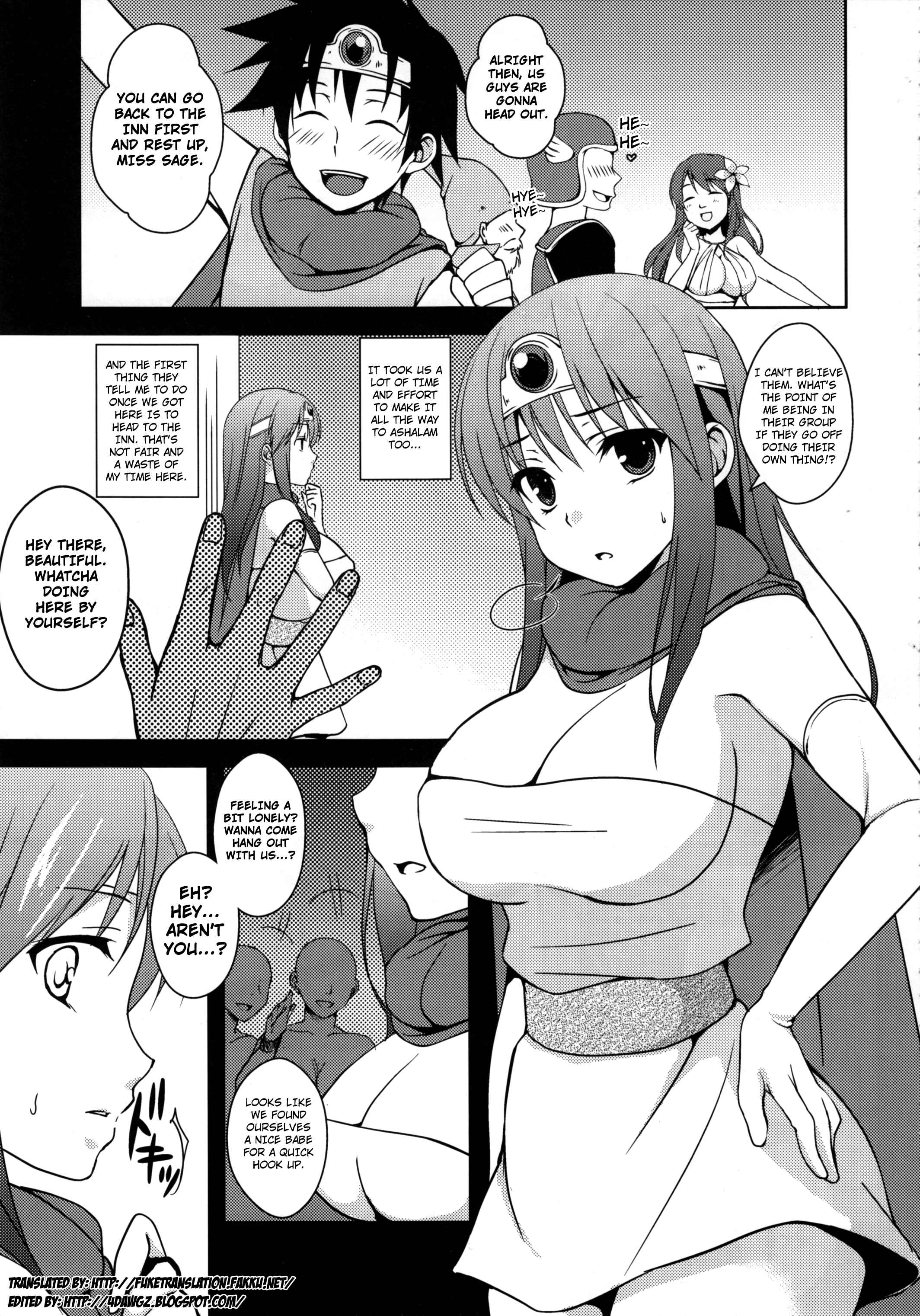 Page 3 Chapter Unknown_0b6a Dragon Quest III - Kenja-san Level 14 (Doujinshi)