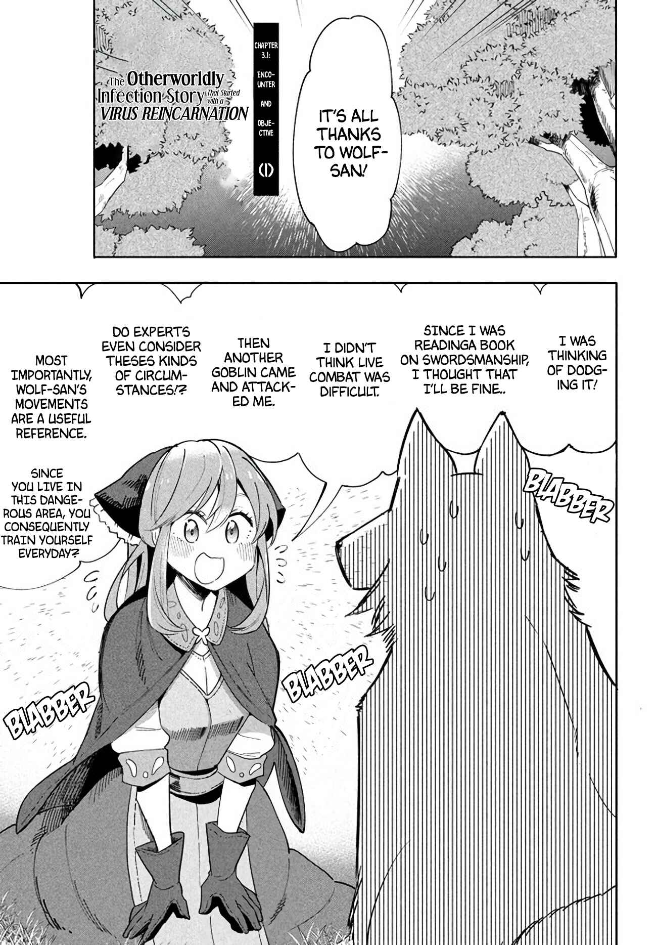 Page 1 Chapter 3.1 Its That Reincarnated-as-a-Virus Story