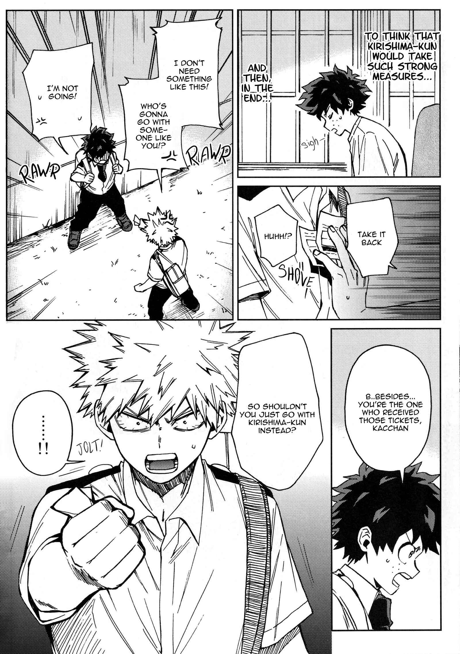 Page 24 Chapter Unknown_8d1f Boku no Hero Academia - Kanchigai da yo! Kirishima-kun! (Doujinshi)