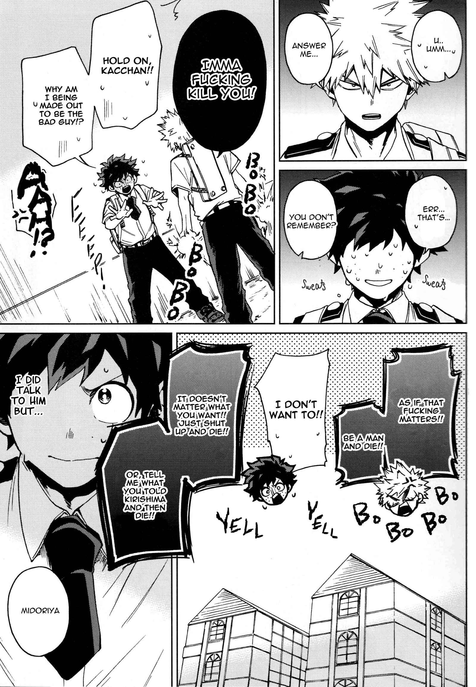 Page 9 Chapter Unknown_8d1f Boku no Hero Academia - Kanchigai da yo! Kirishima-kun! (Doujinshi)