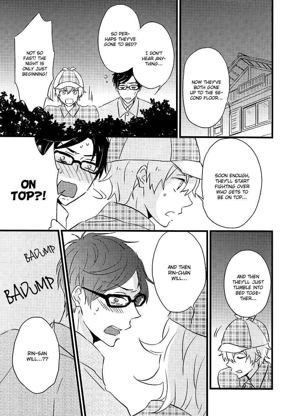 Page 14 Chapter Unknown_a1f3 Free! - Bokutachi no Senpai Tsukiatte Nai Wake ga Nai (Doujinshi)