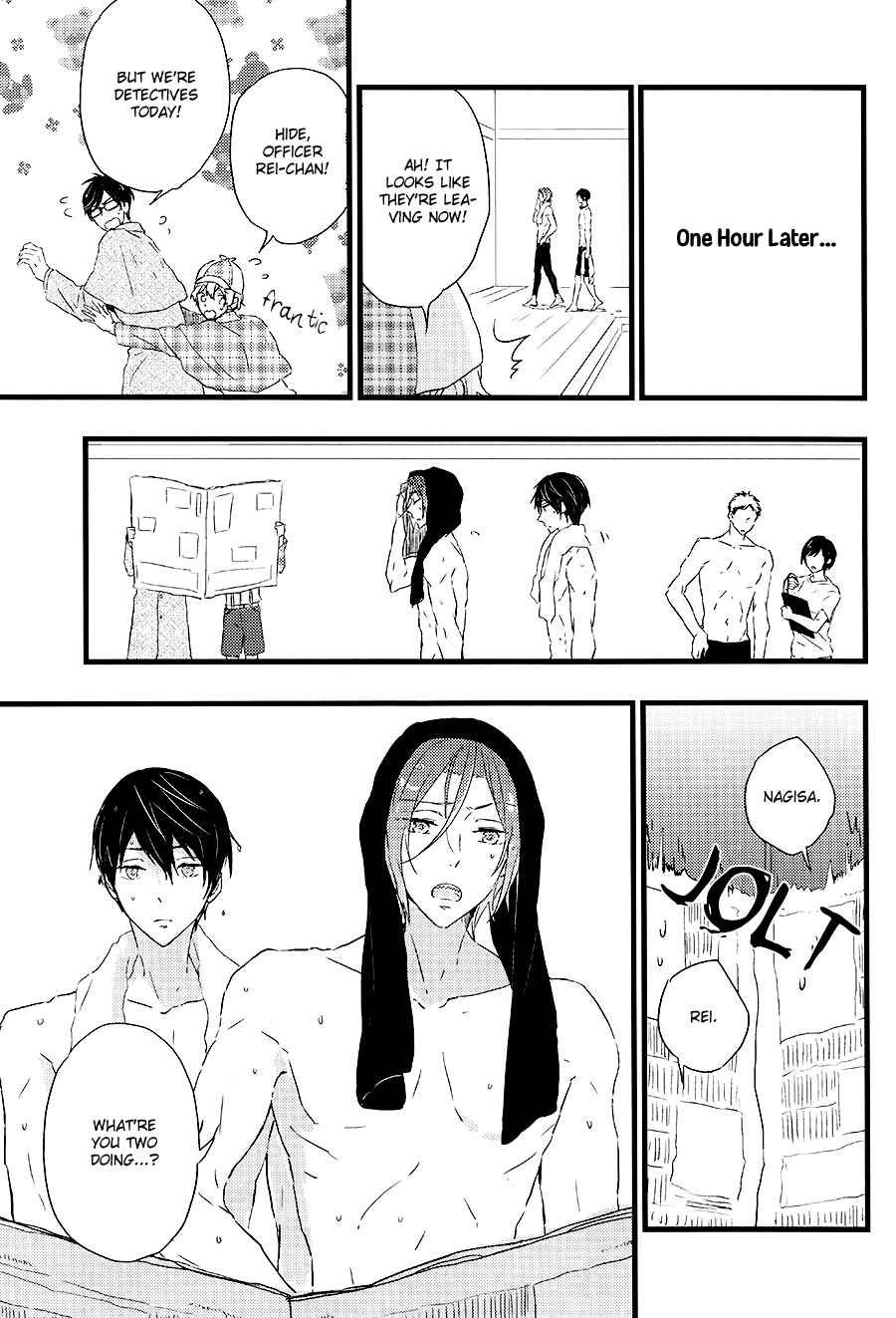 Page 22 Chapter Unknown_a1f3 Free! - Bokutachi no Senpai Tsukiatte Nai Wake ga Nai (Doujinshi)