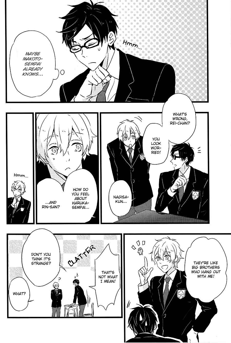Page 7 Chapter Unknown_a1f3 Free! - Bokutachi no Senpai Tsukiatte Nai Wake ga Nai (Doujinshi)