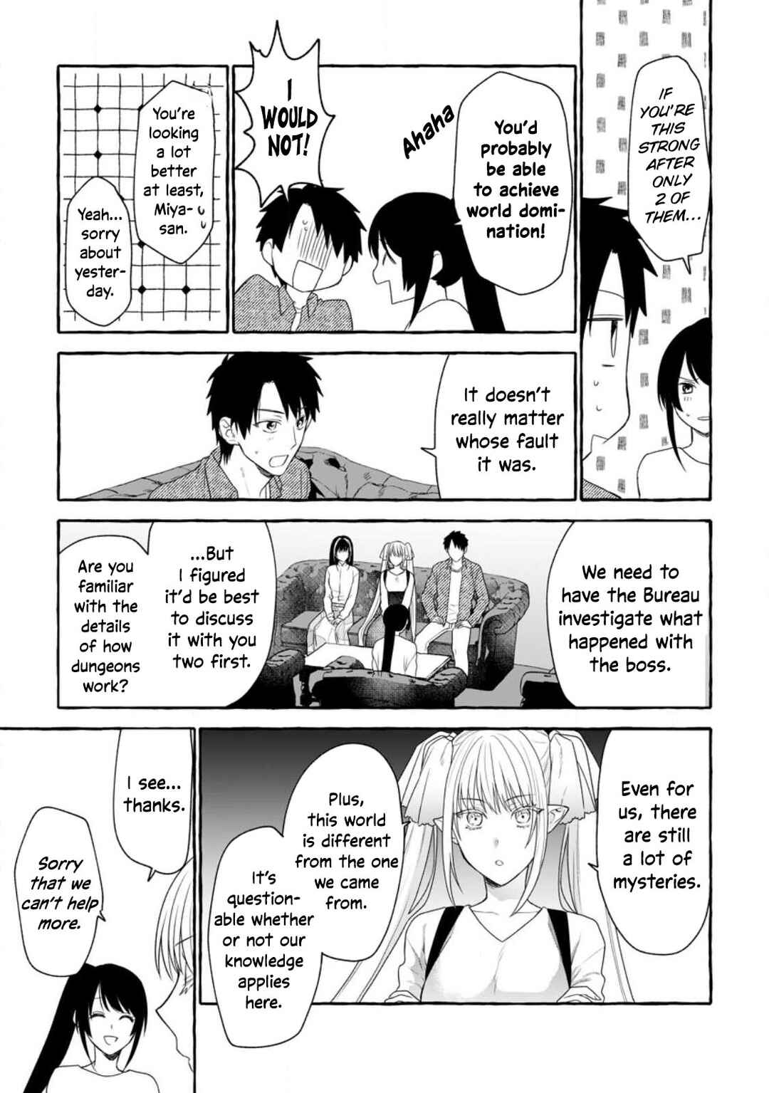 Page 22 Chapter 12 Dungeon no Aru Sekai de Kashikoku Sukoyaka ni Ikiru Houhou